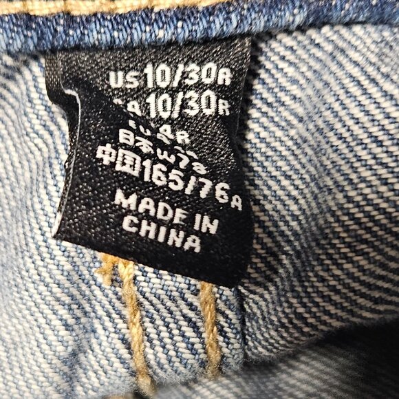 Gap Sexy Boyfriend Jeans Womens Size 30 Mid Rise Light Wash Denim Pants - Picture 6 of 7